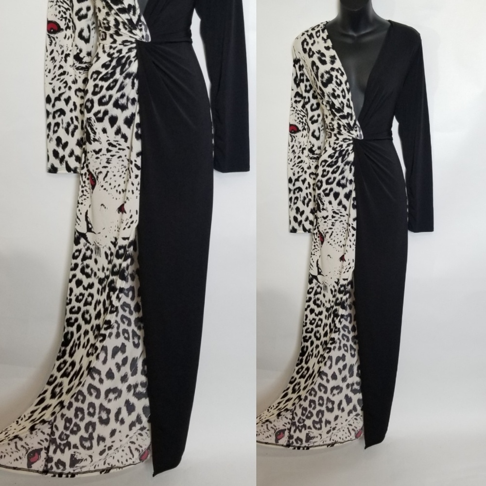 Leopard Print Dress - Picture 2 of 8